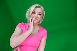 023 - Pink Slit in Pink Dress